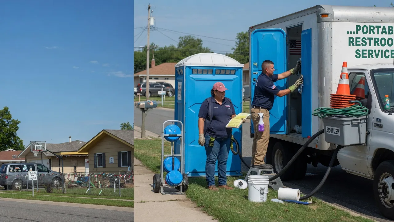 Portable Toilet Rental in Plover, IA near me